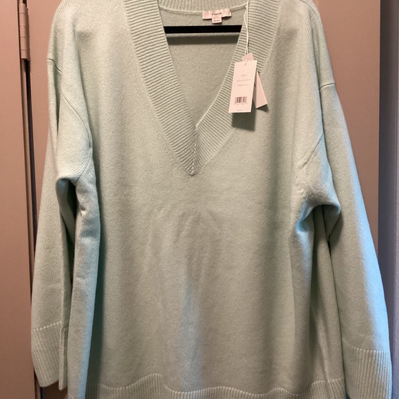 Vince Wool & Cashmere Blend Sweater (Plus Size) 3X - Picture 11 of 13
